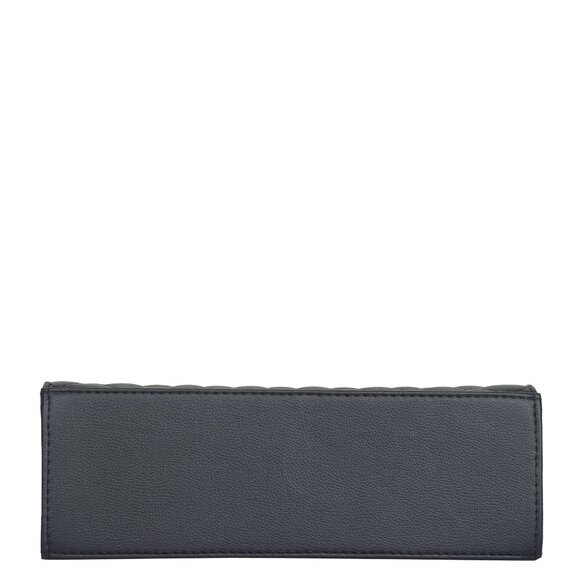 Vegan Leather Black Handbag for Women – Top-Handle Tote Bag, Satchel Purse - Picture 6 of 10